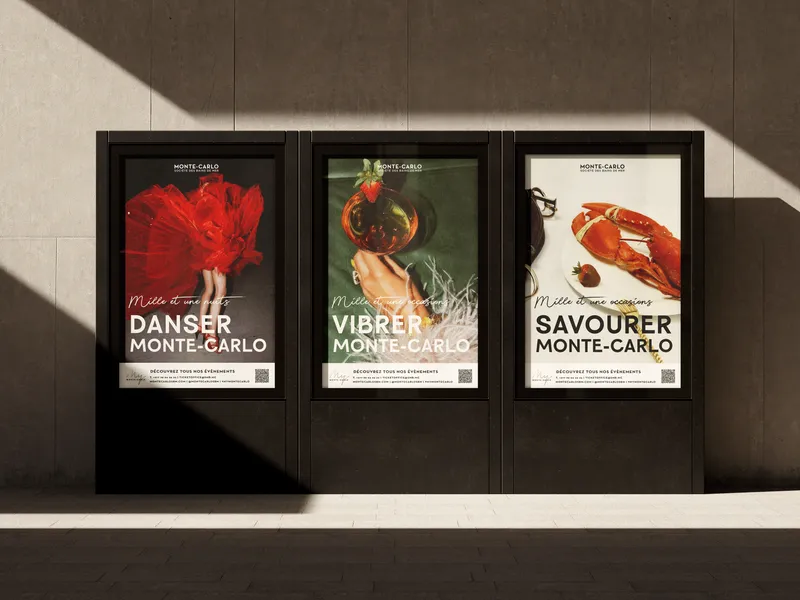 panneaux extérieurs avec campagne de publicité pour monte carlo société des bains de mer <p>panneaux extérieurs avec campagne de publicité pour monte carlo société des bains de mer</p>